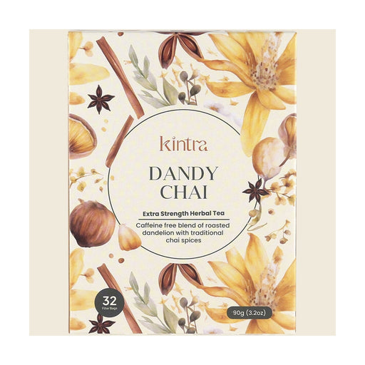 Kintra Blends Dandy Chai Tea Bags 32 Pack front