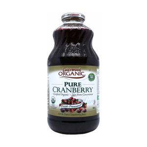 Lakewood Pure Organic Cranberry Juice 946ml
