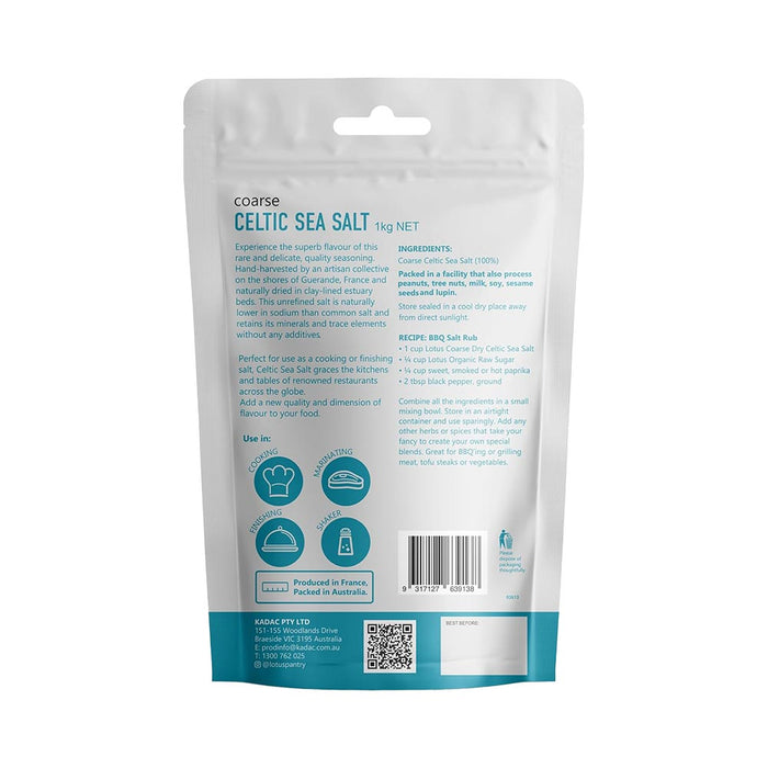 Lotus Celtic Sea Salt Coarse 1kg