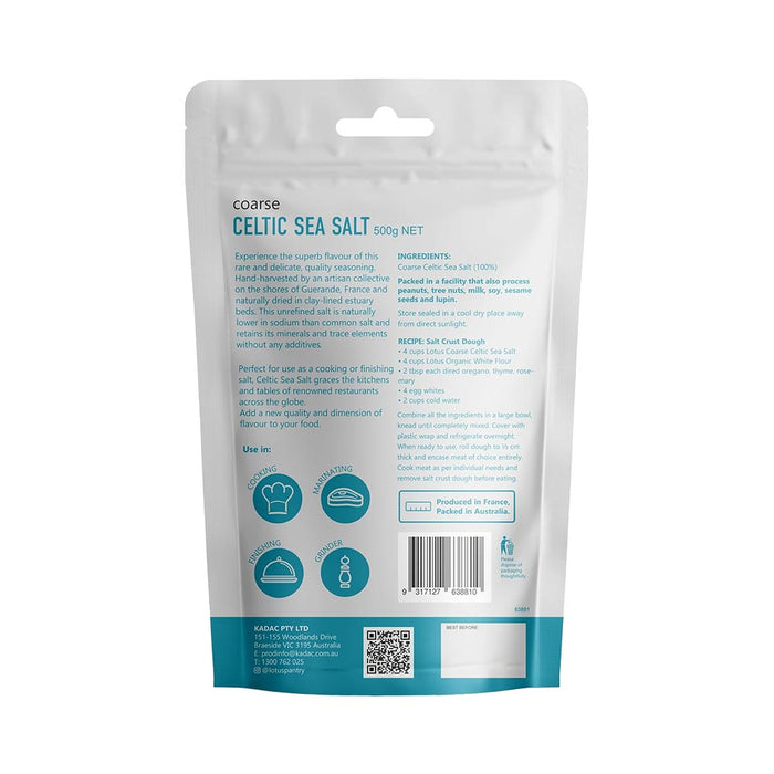 Lotus Celtic Sea Salt Coarse 500g