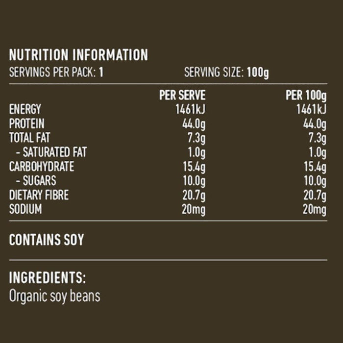Lotus Organic Textured Soy Protein Coarse 100g product image 2
