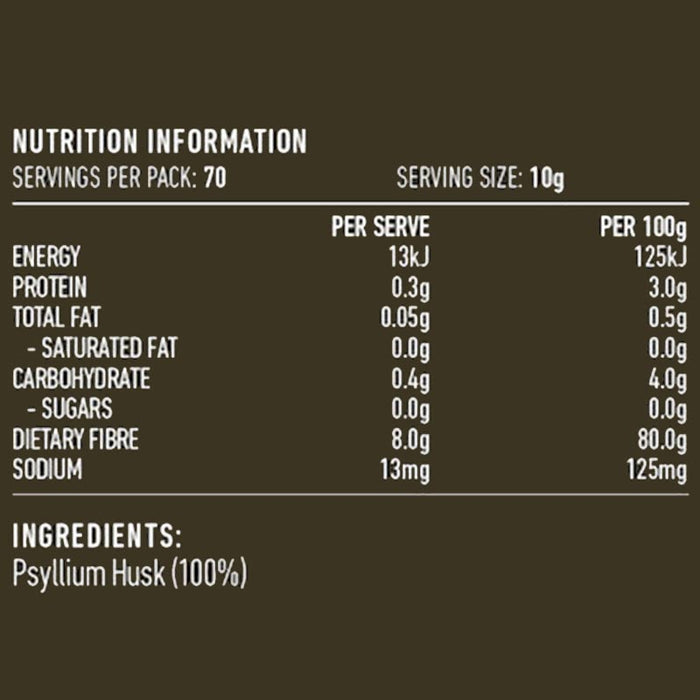 Lotus Psyllium Husks 700g product image