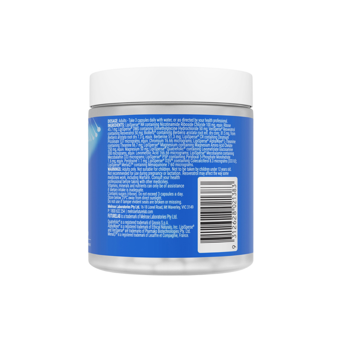 Melrose FutureLab Time Capsule Daily Longevity Complex 90 Capsules