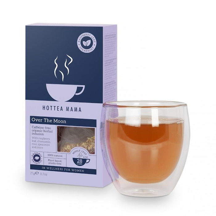 Hottea Mama Organic Over the Moon Herbal Blend 14 Pack