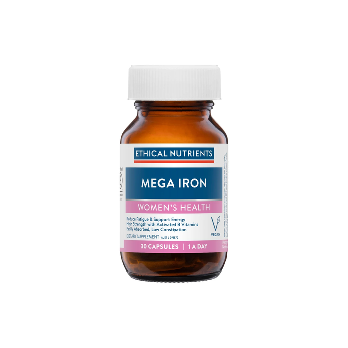 Ethical Nutrients Mega Iron 30 Capsules