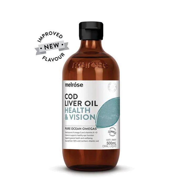 Melrose Cod Liver Oil Health & Vision 500ml