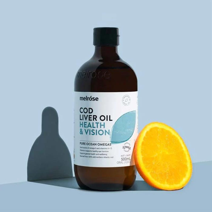 Melrose Cod Liver Oil Health & Vision 500ml