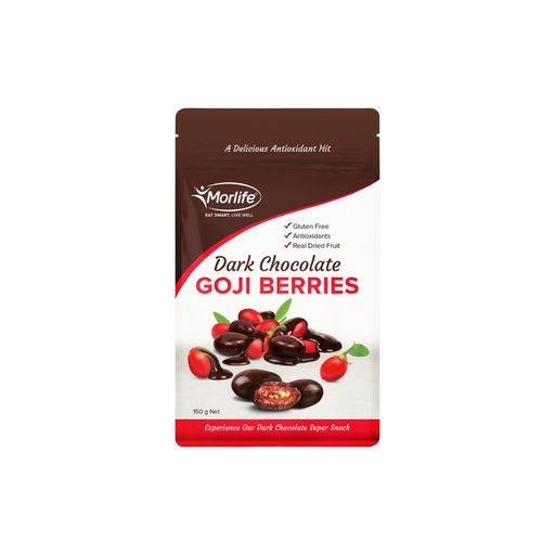 Morlife Dark Chocolate Goji Berries 150g product image