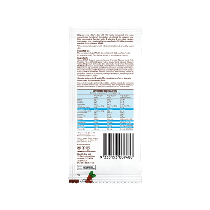Morlife Clever Kidz Chocolate Drink