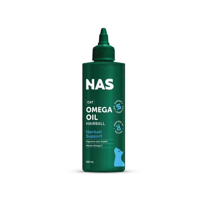 NAS Omega Oil Cat Hairball Support 200g