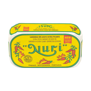 Nuri Sardines in Olive Oil Extra-Spicy 125g