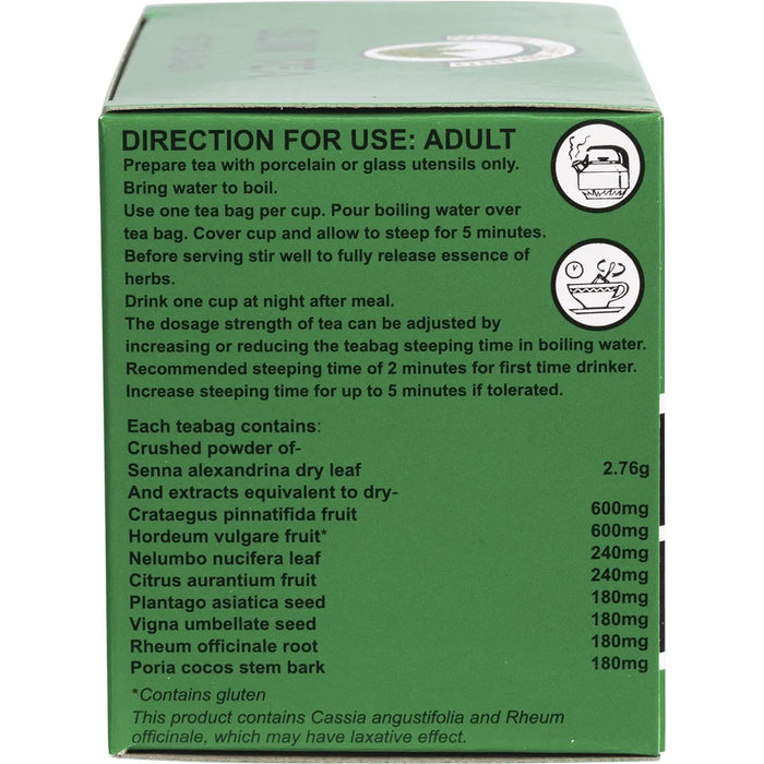Nutri-Leaf Herbal Tea Bags Dieter's Slim Tea Extra Strength 15pk