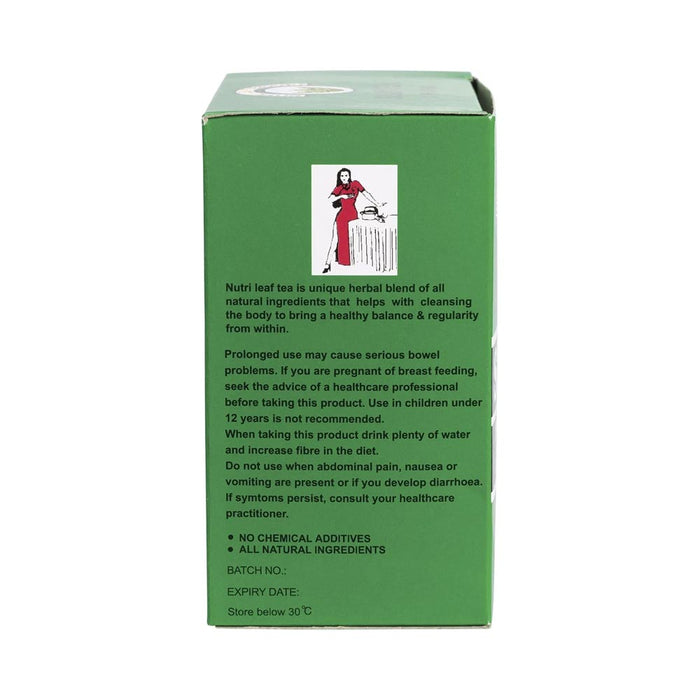 Nutri-Leaf Herbal Tea Bags Dieter's Slim Tea Regular 30 Tea Bags