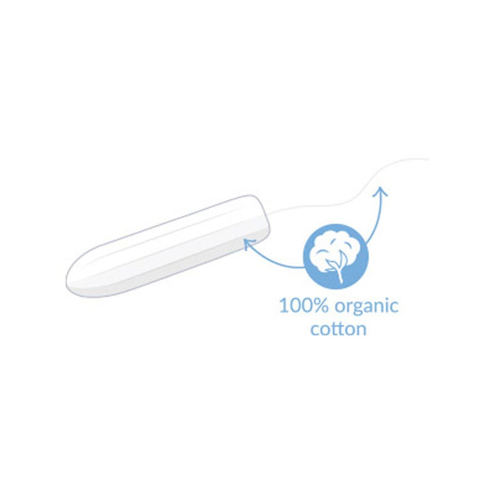 Natracare Organic Cotton Tampons Regular 20 Pack