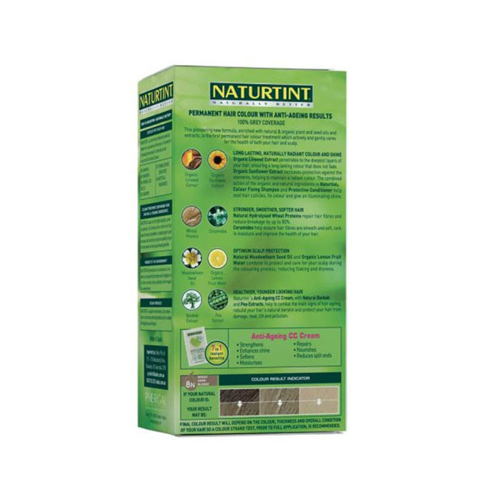 NaturTint Wheat Germ Blonde 8N 155ml