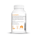 Organic Turmeric with Black Pepper and Ginger supplement bottle showing active ingredients and product labels.