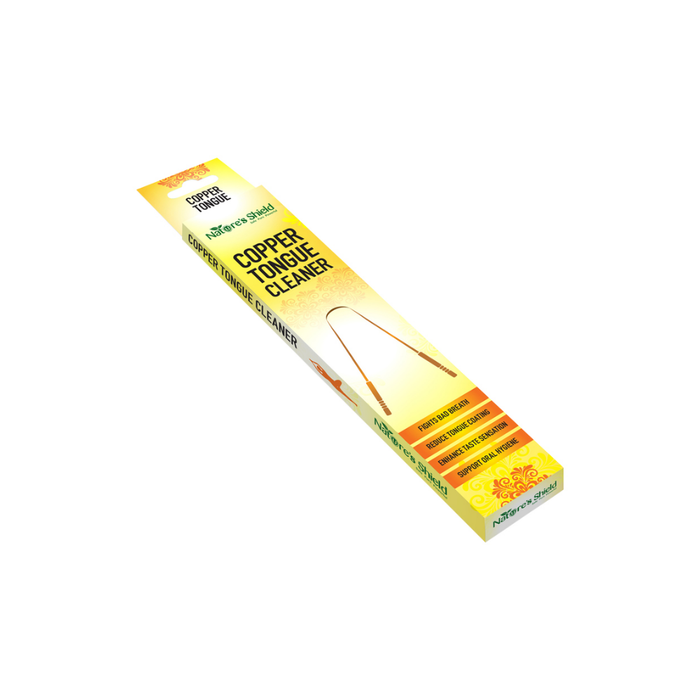 Natures Shield Copper Tongue Scraper