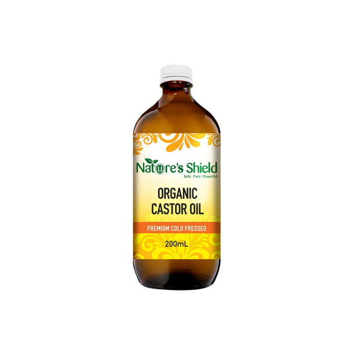Natures Shield Organic Castor Oil 200ml product image