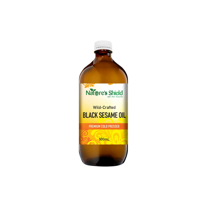 Natures Shield Wild-Crafted Black Sesame Oil 500ml