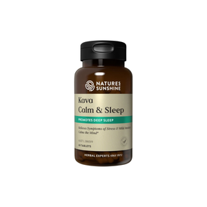 Natures Sunshine Kava Calm & Sleep 60 Tablets