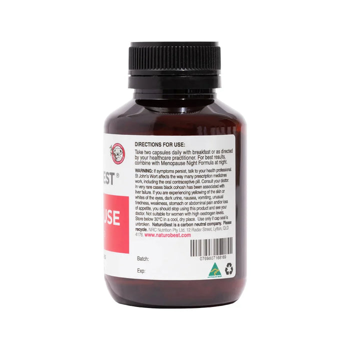 NaturoBest Menopause Day Formula 60 Capsules