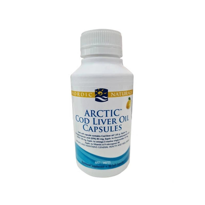 Nordic Naturals Arctic Cod Liver Oil Soft Gels