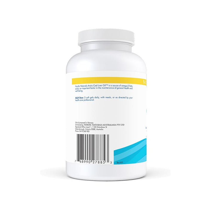 Nordic Naturals Arctic Cod Liver Oil Soft Gels