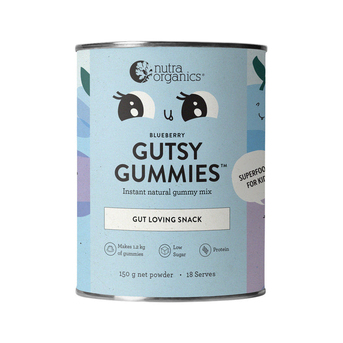 Nutra Organics Gutsy Gummies 18 Servings 150g
