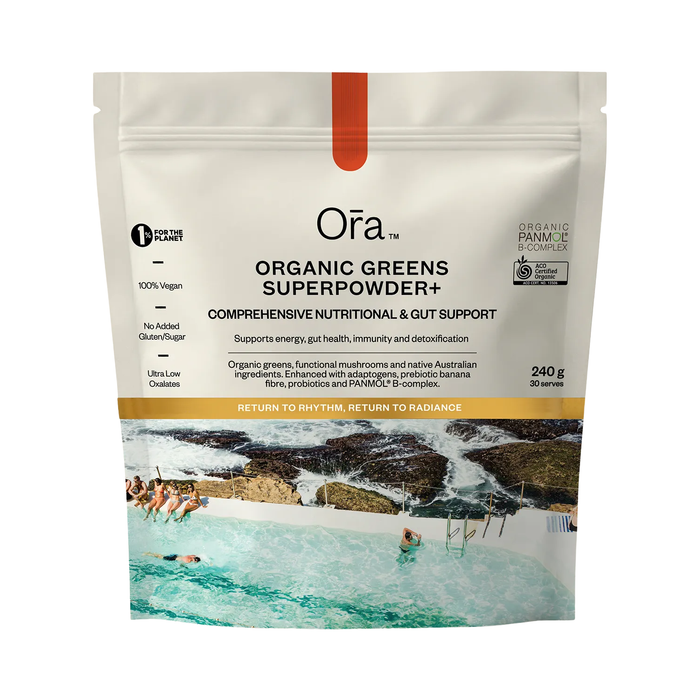 Ora Organic Greens Superpowder+ 240g