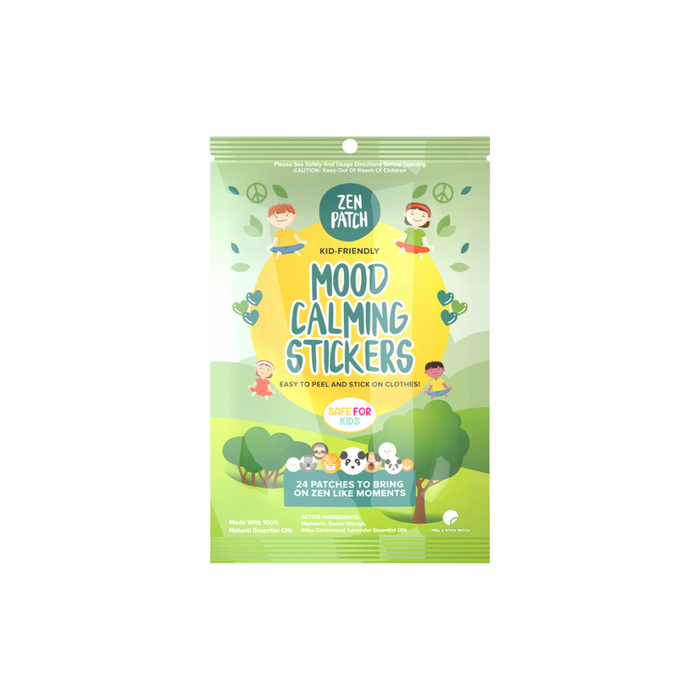 The Natural Patch Co Organic Zen Stickers (Mood Calming) 24 Pack