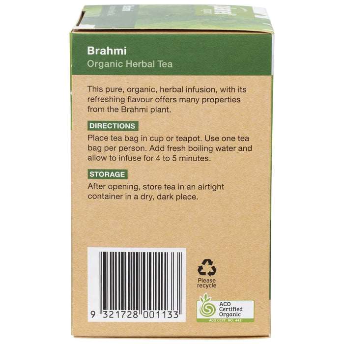 Planet Organic Brahmi Herbal Tea Bags 25 Pack