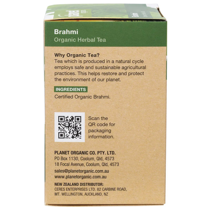 Planet Organic Brahmi Herbal Tea Bags 25 Pack