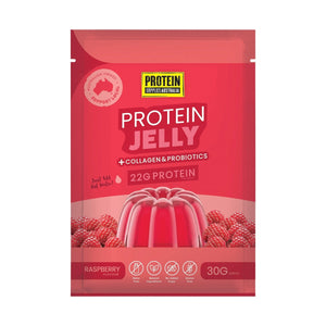 Protein Supplies Australia Protein Jelly with Collagen Raspberry 30g