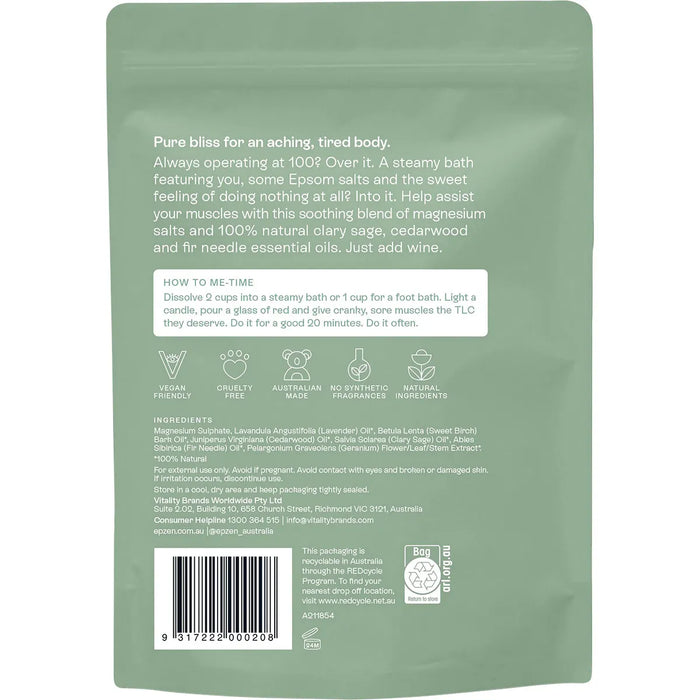 Epzen Soothe Magnesium Bath Crystals 900g