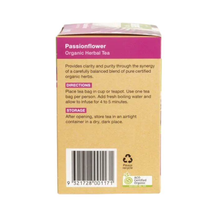 Planet Organic Passionflower Herbal Tea Bags 25 Pack
