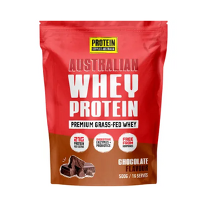 Protein Supplies Australia Australian Whey Protein Chocolate 500g