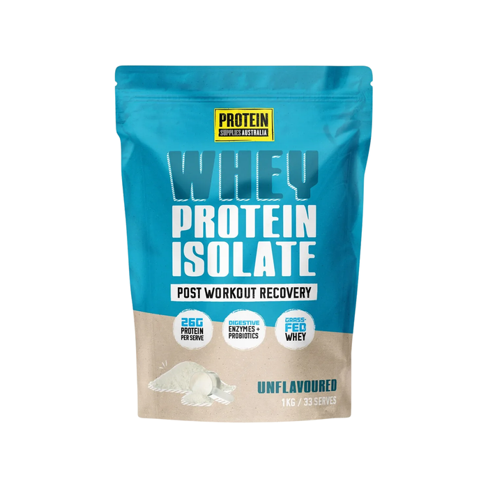 Protein Supplies Australia WPI Whey Protein Isolate 1kg