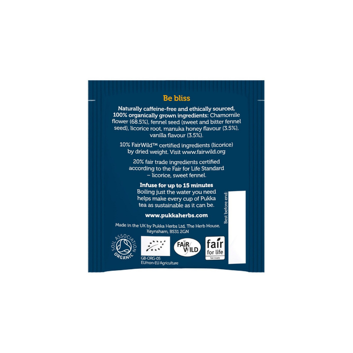 Pukka Night Chamomile Vanilla & Manuka Honey 20 Pack