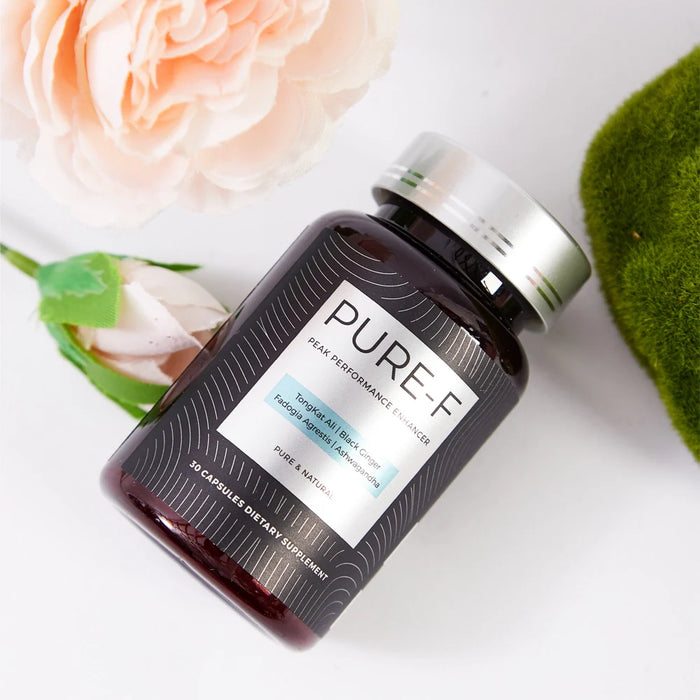 Pure Nature Labs PURE-F Premium Tongkat Ali & Enhancer Supplements 30 Capsules