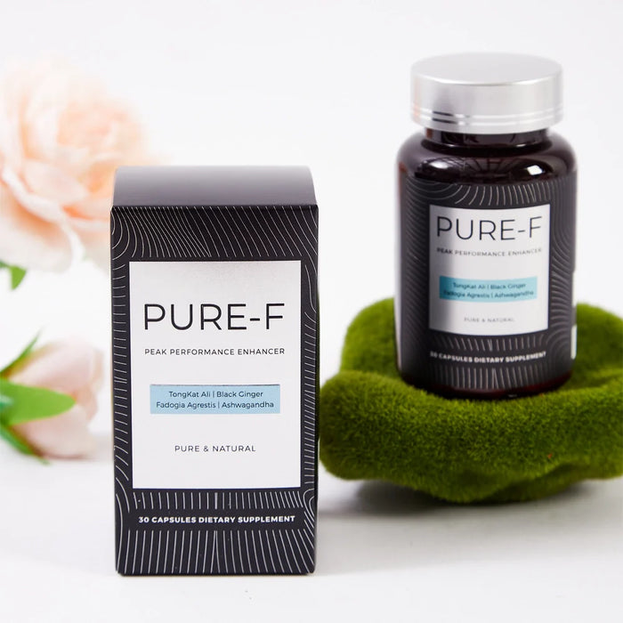 Pure Nature Labs PURE-F Premium Tongkat Ali & Enhancer Supplements 30 Capsules