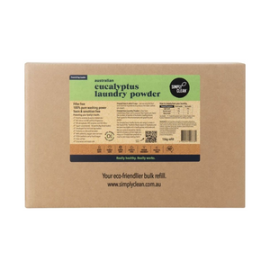 Simply Clean Eucalyptus Laundry Powder 15kg Refill Box