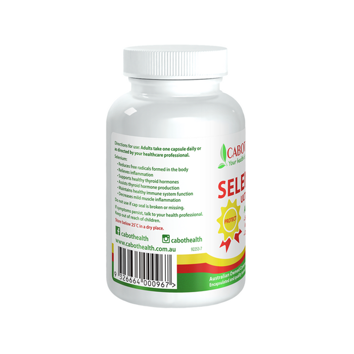 Cabot Health Selenium Ultra Potent 60 Capsules