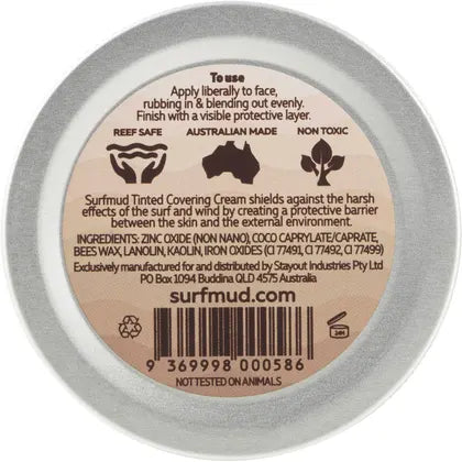 SURFMUD Natural Zinc Tinted Covering Cream 45g