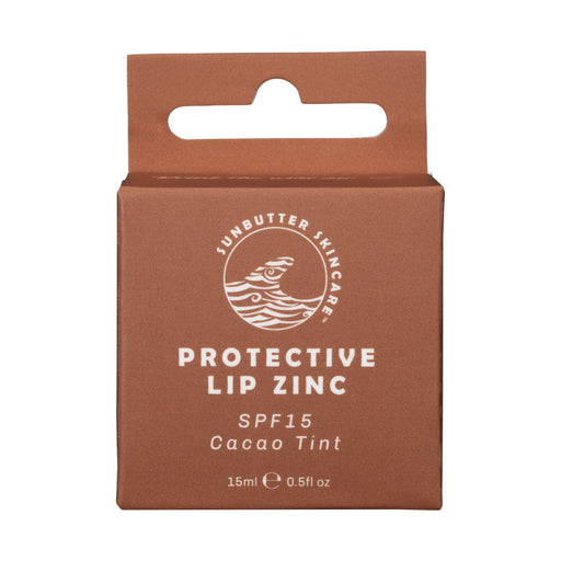 SunButter Skincare SPF15 Cacao Lip Zinc 15ml