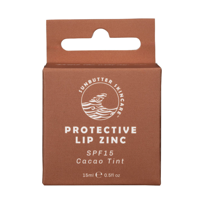 SunButter Skincare SPF15 Cacao Lip Zinc 15ml