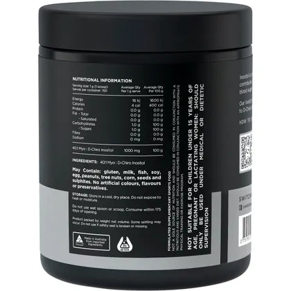 Switch Nutrition Inositol 40:1 MYO : D-Chiro Inositol