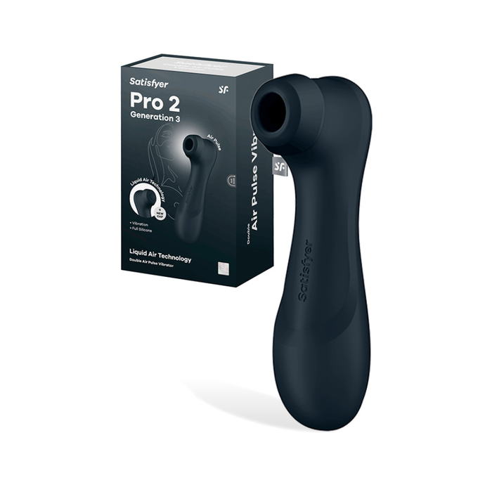 Satisfyer Pro 2 Gen 3 6.25" Vibrating Liquid Air Pulse Clitoral Stimulator