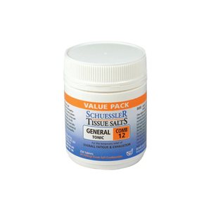 Schuessler Tissue Salts Comb 12 General Tonic 250 Tablets