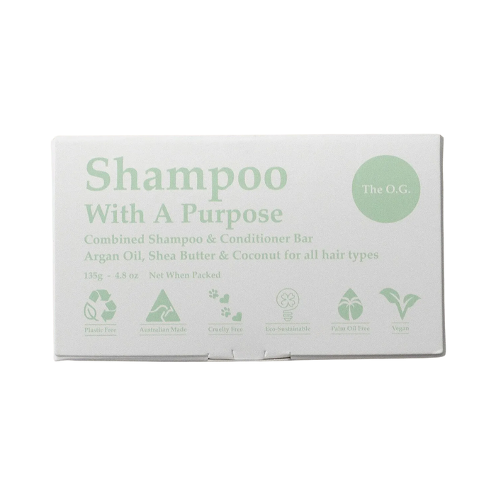 Shampoo with a Purpose Shampoo & Conditioner Bar The O.G. for All Hair 135g
