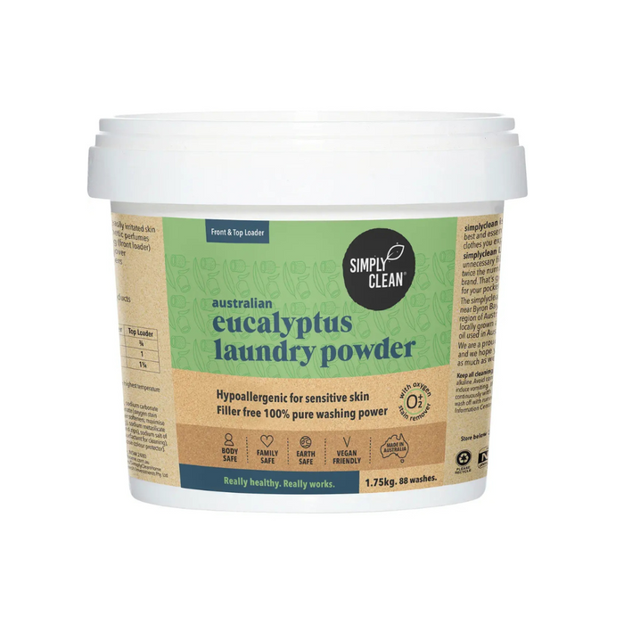 Simply Clean Eucalyptus Laundry Powder 1.75kg product image